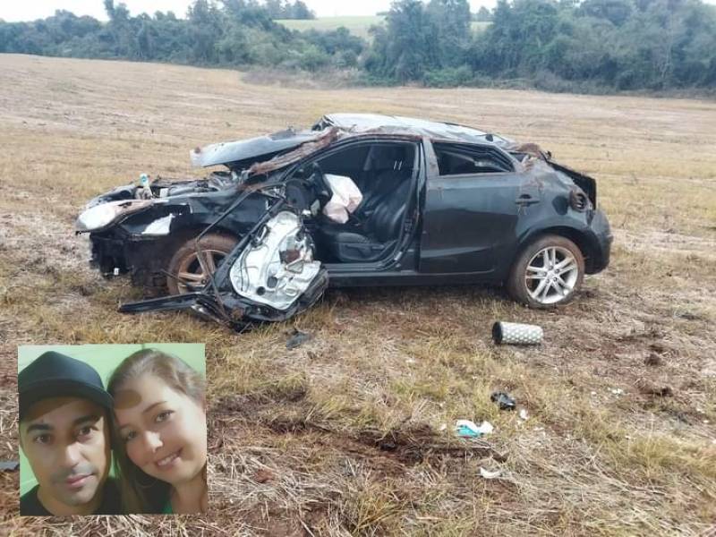 Casal perde a vida em acidente em rodovia de acesso a Espumoso 