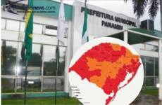 Com bandeira vermelha, prefeitura de Panambi pública novo decreto com algumas flexibilizações