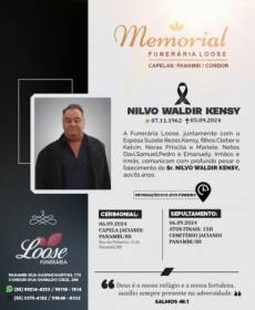 Funerária Loose comunica falecimento em Panambi