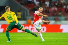 Jogando no Beira-Rio, Inter faz 3 a 0 no Cuiabá e se aproxima da ponta da tabela do Brasileirão