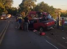 PRF atende acidente com feridos em Panambi nesta sexta-feira