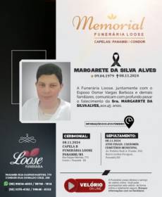 Funerária Loose comunica falecimento em Panambi