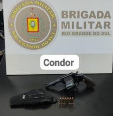 Prisão por porte ilegal de arma de fogo - Condor