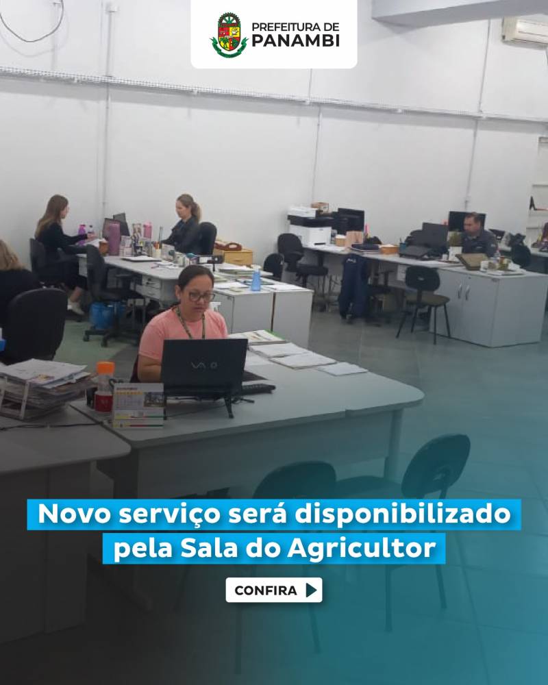 Panambi | Novo serviço será disponibilizado pela Sala do Agricultor