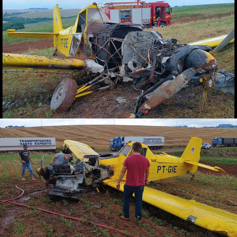 Piloto faz pouso de emergência após avião apresentar pane em Palmeira das Missões 