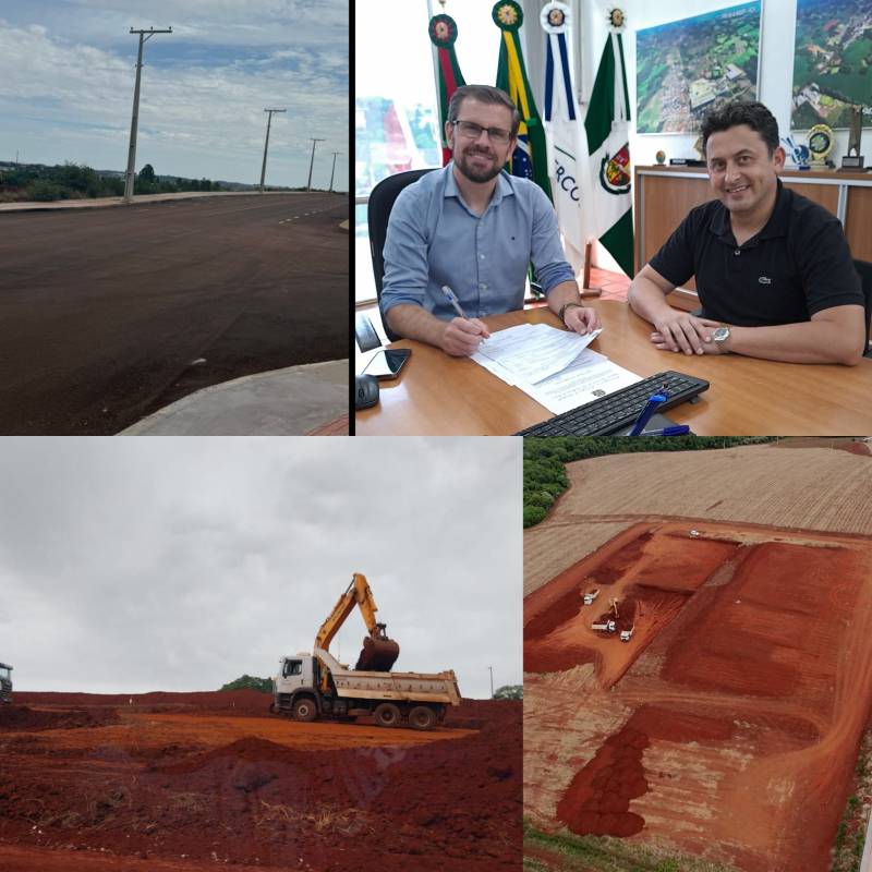 Prefeitura de Panambi está ampliando a infraestrutura no Novo Loteamento do Distrito Industrial