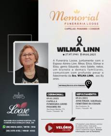 FUNERÁRIA LOOSE COMUNICA FALECIMENTO EM PANAMBI