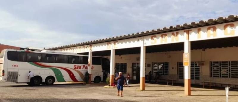 A rodoviária de Santiago fechara as portas dia 5 de abril