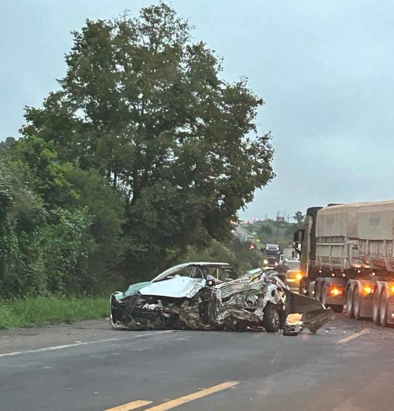 PRF atende sinistro com morte na BR158 em Cruz Alta