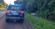 PRF atende sinistro com lesões leves na BR-285 na região de São Luiz Gonzaga