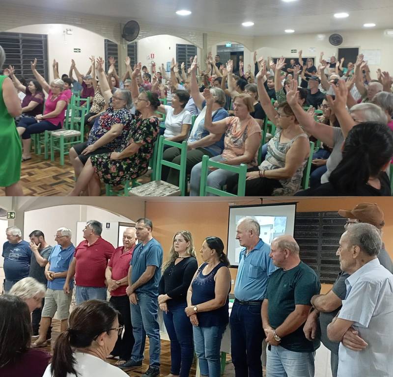 PANAMBI | Diretoria do Centro Comunitário do Bairro Piratini foi reeleita para mais dois anos