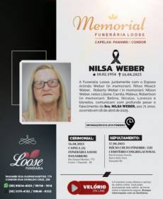Funerária Loose comunica falecimento em Panambi