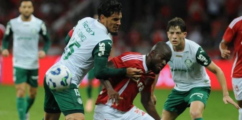 Em casa, Inter perde para o Palmeiras por 1 a 0 pelo Brasileirão