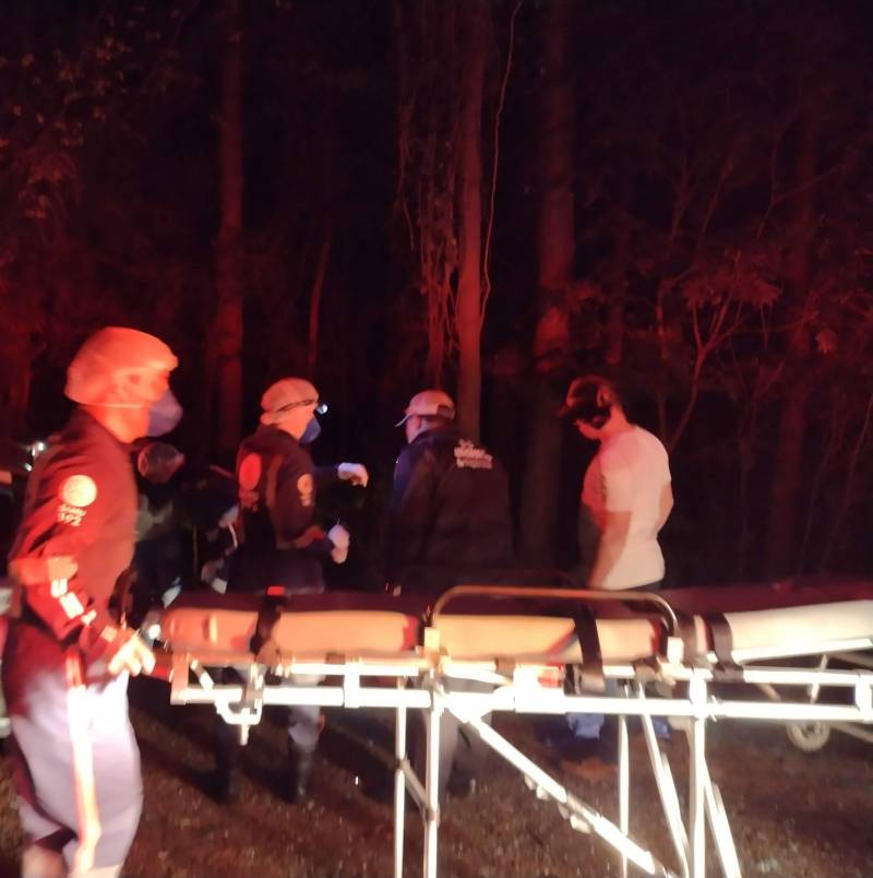 Acidente com trator deixa idoso gravemente ferido em Condor