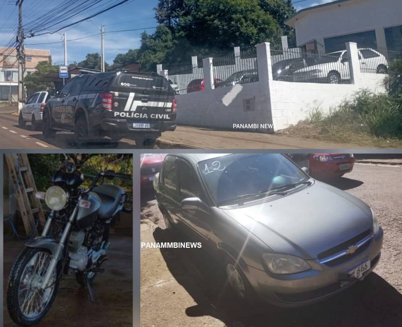 Veículos são furtados de revenda na região Sul de Panambi