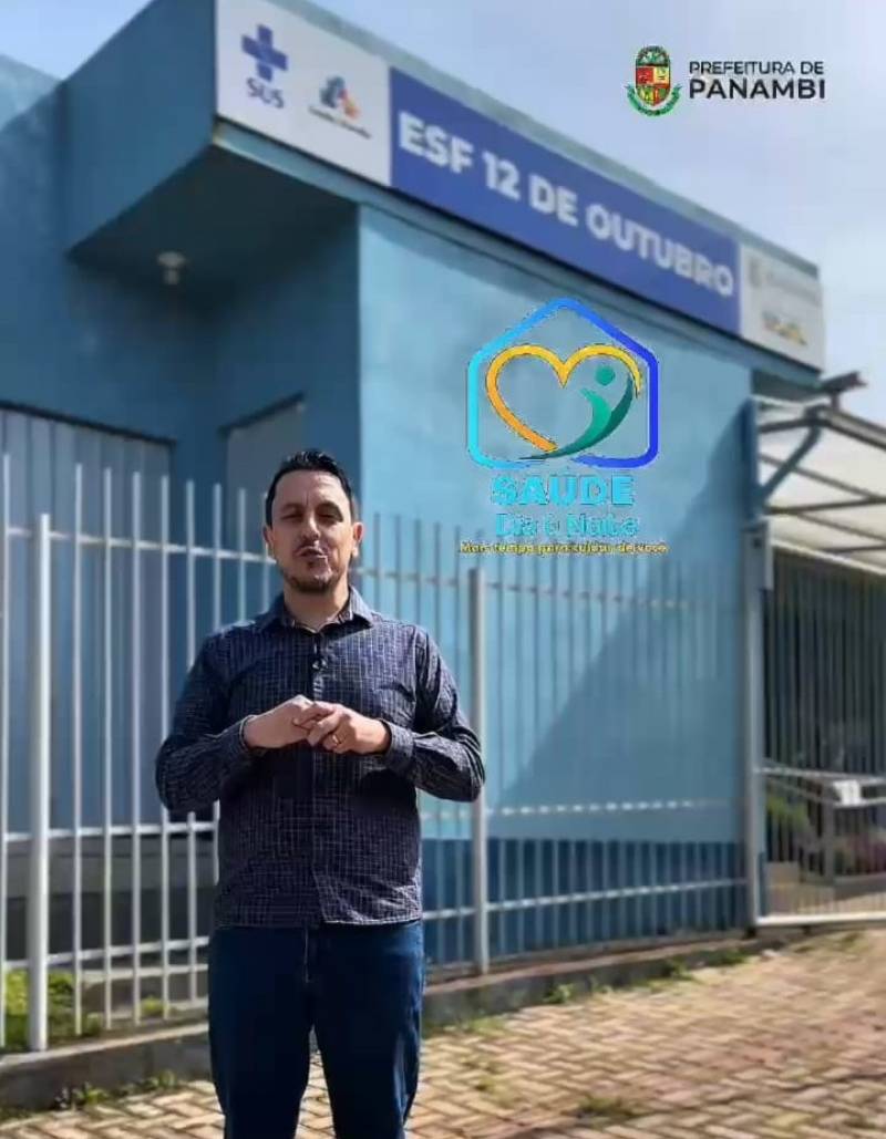 SAÚDE DIA E NOITE: Cuidando de Panambi em Todos os Momentos