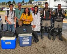 Brigada Militar realiza escolta de médicos e órgãos para transplantes em Santa Maria