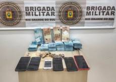 Brigada Militar prende duas pessoas por moeda falsa em Cruz Alta