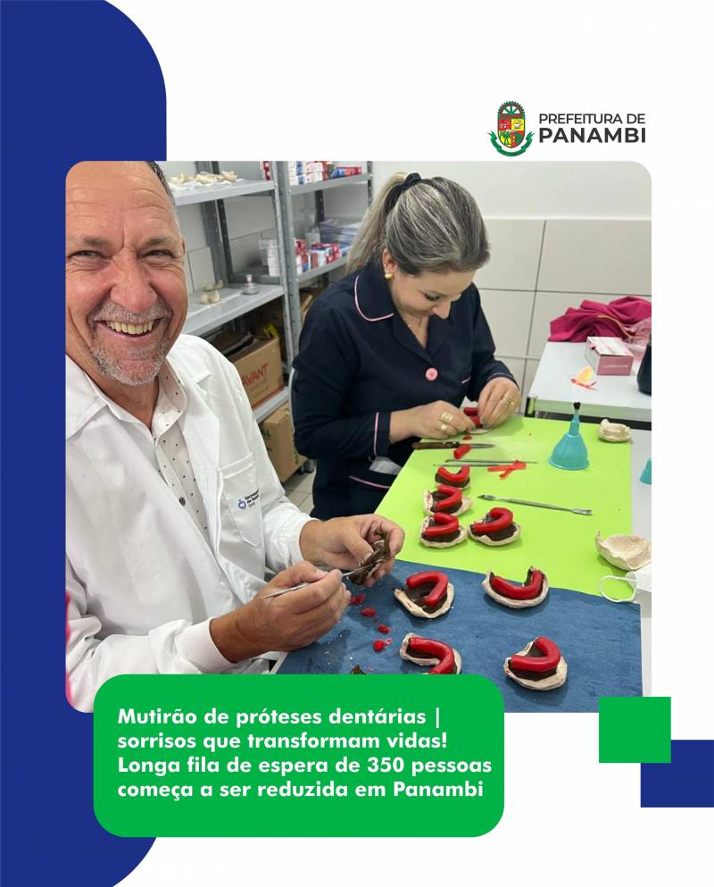  Panambi | Mutirão de próteses dentárias