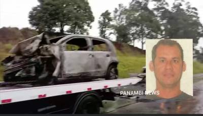 Identificado o motorista que faleceu no acidente na BR-285 em Panambi