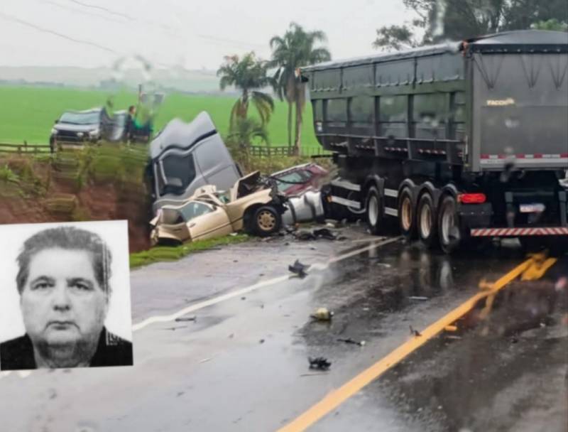 Acidente com caminhão de Panambi deixa vitima fatal em Cruz Alta