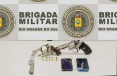 Confronto com a Brigada Militar na BR-158 em Cruz Alta termina com um baleado e três presos