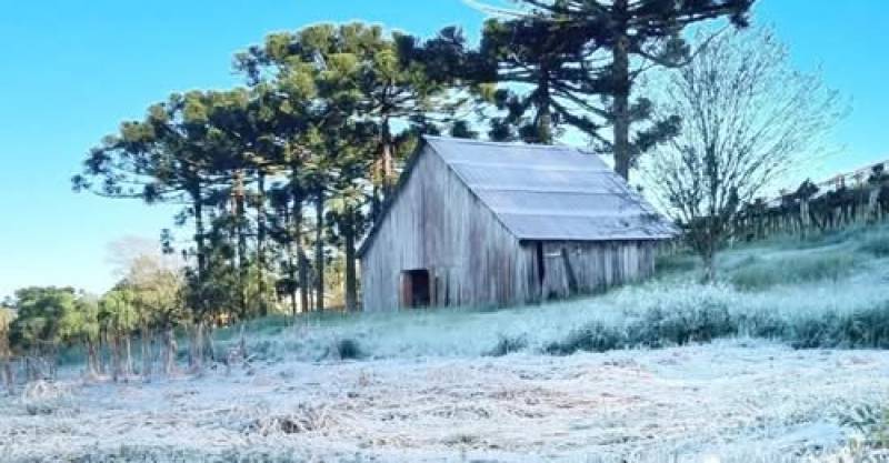 Primeira onda de frio intenso do inverno chega ao RS na segunda-feira; Serra terá mínima de até -3ºC