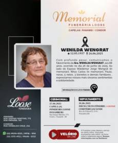 Funerária Loose comunica falecimento em Panambi