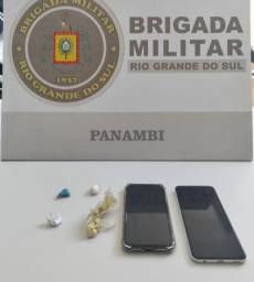 Brigada Militar prende homem por tráfico de drogas em Panambi