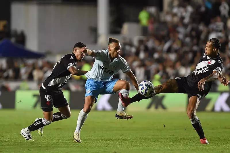Grêmio empata com o Vasco pelo Brasileirão