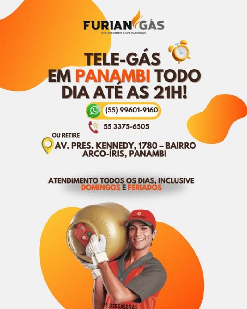 FURIAN GÁS | DISTRIBUIDOR SUPERGASBRAS EM PANAMBI