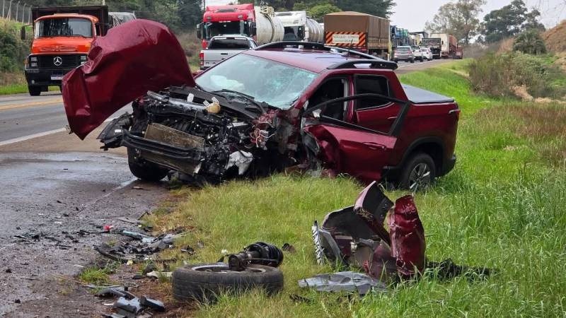 Grave acidente de trânsito é registrado na BR-386 em Carazinho