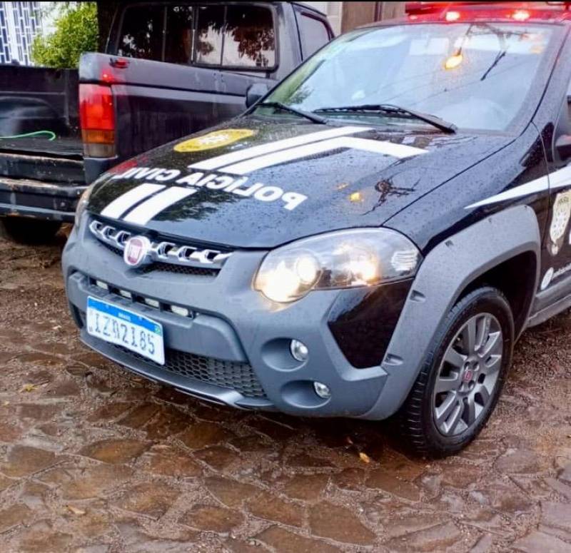 Veículo furtado em Caiçara é localizado pela Polícia Civil em Frederico Westphalen