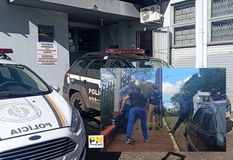Homem é preso após furtar farmácia no centro de Panambi