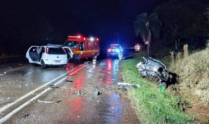 PRF atende acidente com três mortes na BR-468 em Três Passos